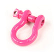Load image into Gallery viewer, Rugged Ridge Pink 3/4in D-Ring Shackles - Installation View