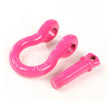 Load image into Gallery viewer, Rugged Ridge Pink 3/4in D-Ring Shackles - Additional View 5
