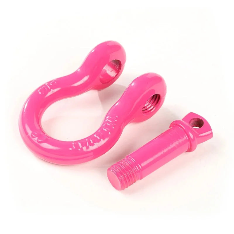 Rugged Ridge Pink 3/4in D-Ring Shackles - Additional View 5