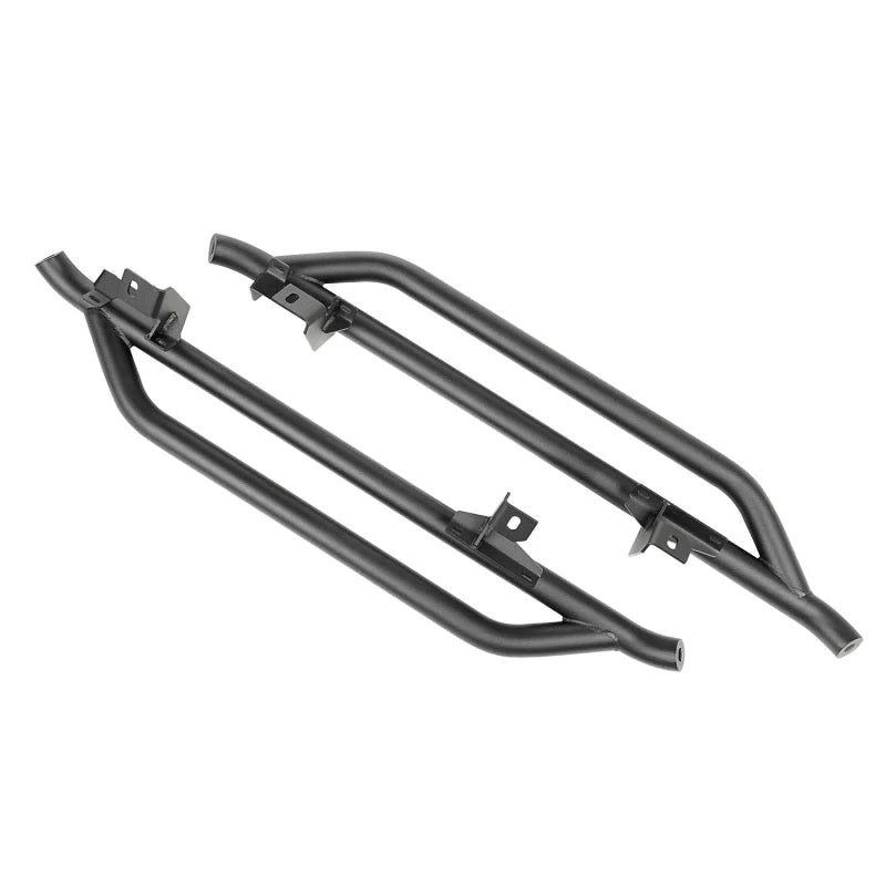 Rugged Ridge RRC Rocker Guards 18-20 Jeep Wrangler JL 2 Door - Main Product View