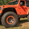 Load image into Gallery viewer, Rugged Ridge RRC Rocker Guards 18-20 Jeep Wrangler JL 2 Door - Back View