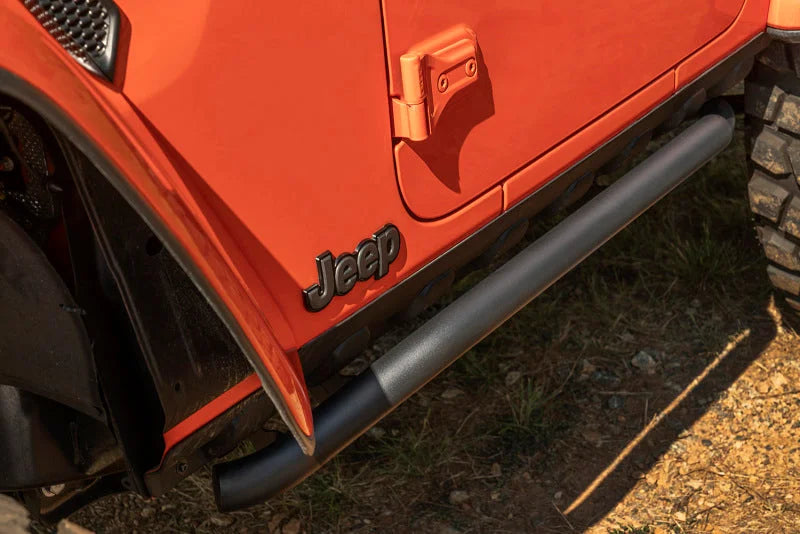 Rugged Ridge RRC Rocker Guards 18-20 Jeep Wrangler JL 2 Door - Additional View 5