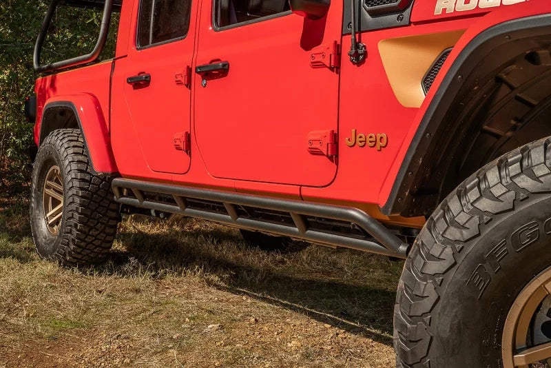 Rugged Ridge RRC Rocker Guards 2020 Jeep Gladiator JT - Side View