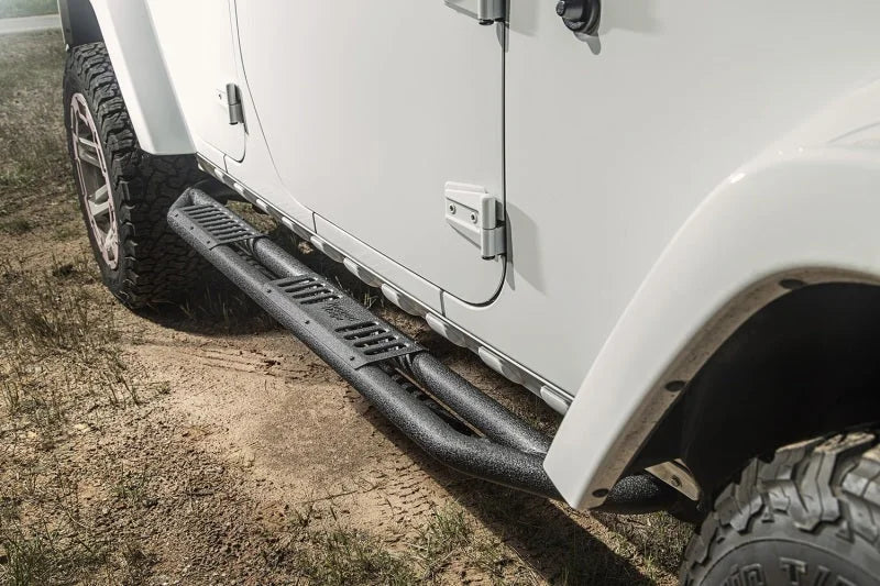 Rugged Ridge RRC Side Armor Guard Plates 07-18 Jeep Wrangler JKU - Side View