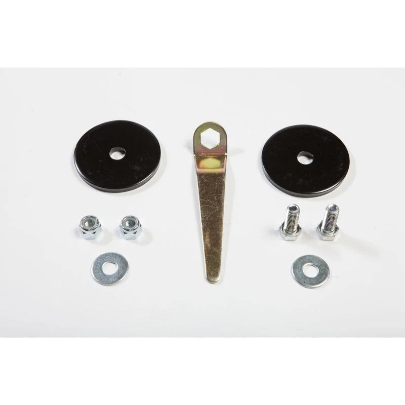 Rugged Ridge Rear Coil Spring Retainer Set 07-18 Jeep Wrangler JK - Side View