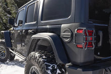 Load image into Gallery viewer, Rugged Ridge Rear Corner Kit Body Armor 18-22 Jeep Wrangler JL/JLU Models - Back View