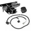 Load image into Gallery viewer, Rugged Ridge Receiver Hitch Kit Jeep Logo 07-18 Jeep Wrangler - Main Product View