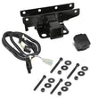 Load image into Gallery viewer, Rugged Ridge Receiver Hitch Kit Jeep Logo 07-18 Jeep Wrangler - Side View