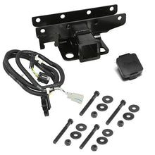 Load image into Gallery viewer, Rugged Ridge Receiver Hitch Kit Jeep Logo 07-18 Jeep Wrangler - Side View