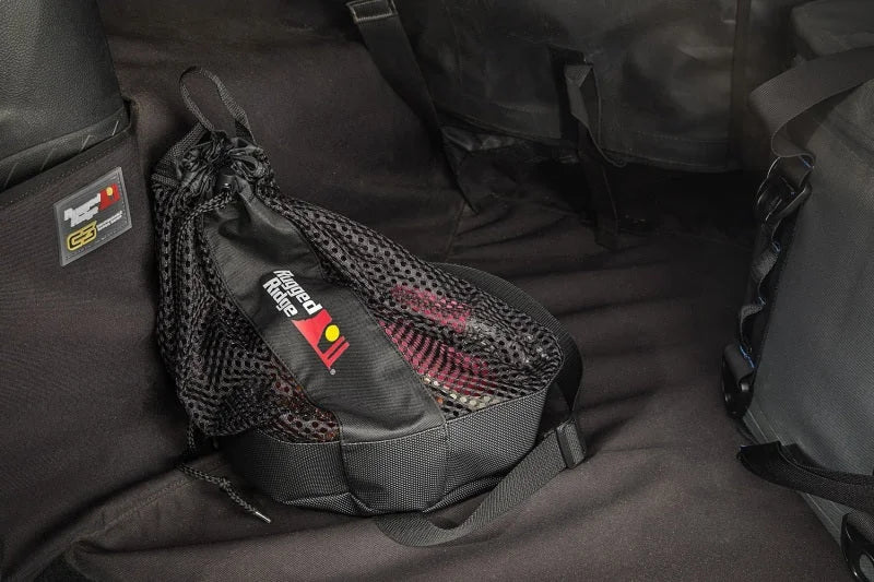 Rugged Ridge Recovery Gear Bag Premium Mesh - Side View