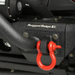 Load image into Gallery viewer, Rugged Ridge Red 7/8in D-Shackles - Back View