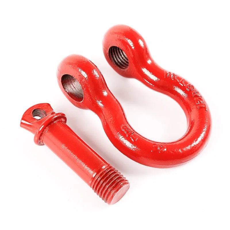Rugged Ridge Red 7/8in D-Shackles - Additional View 5