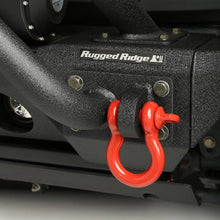 Load image into Gallery viewer, Rugged Ridge Red 9500lb 3/4in D-Ring - Side View