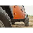 Load image into Gallery viewer, Rugged Ridge Rocker Guard Kit Body Armor 4 Door 07-18 Jeep Wrangler JK - Side View