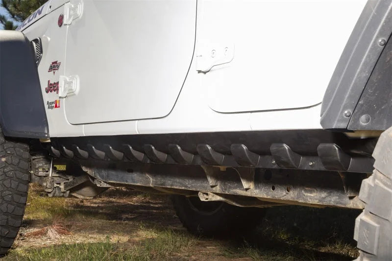 Rugged Ridge Rocker Guard Kit Body Armor 4 Door 18-20 Jeep Wrangler JL - Main Product View