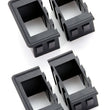 Load image into Gallery viewer, Rugged Ridge Rocker Switch Housing Kit - Side View