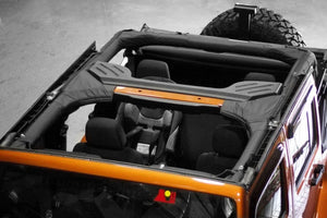 Rugged Ridge Roll Bar Cover Vinyl 07-18 Jeep Wrangler Unlimited JK - Main Product View