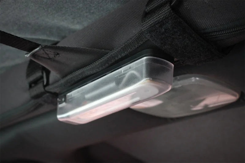 Rugged Ridge Roll Bar Mounted Interior Courtesy LED Light - Side View