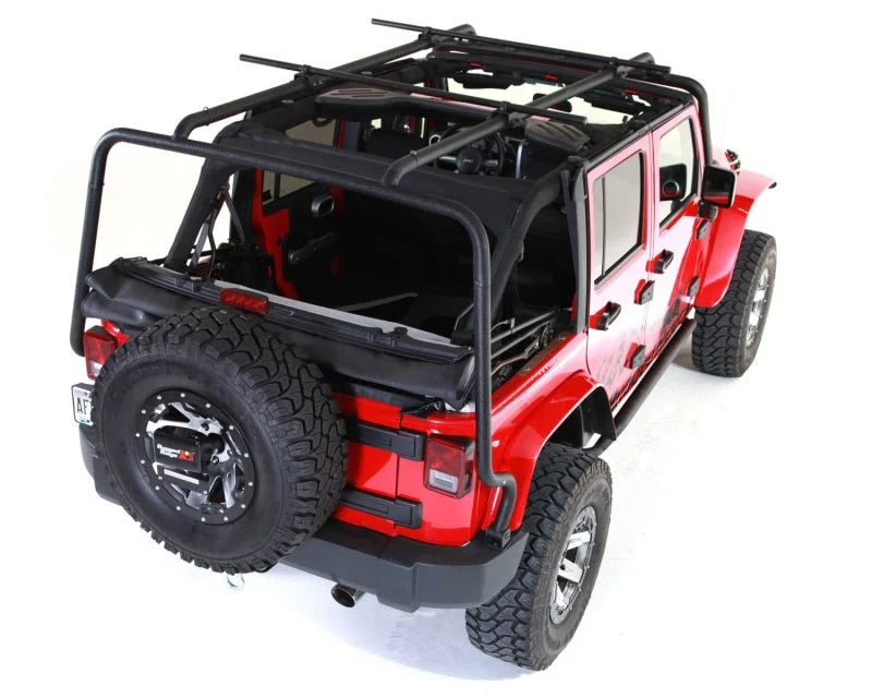 Rugged Ridge Roof Rack 07-18 Jeep 4-Door Jeep Wrangler - Installation View