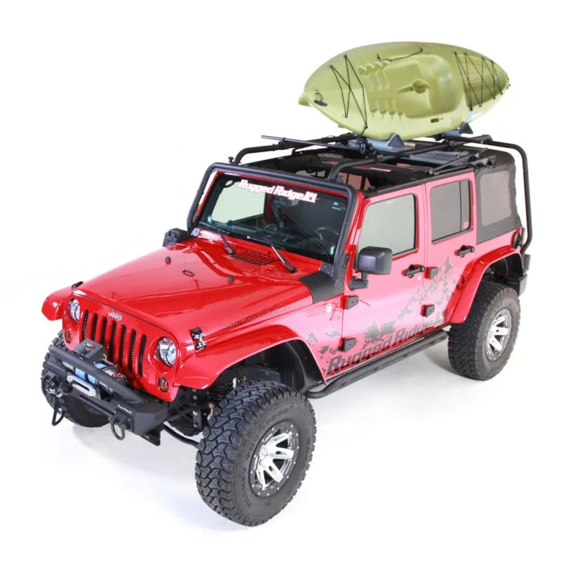 Rugged Ridge Roof Rack 07-18 Jeep 4-Door Jeep Wrangler - Additional View 5