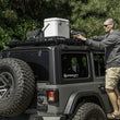 Load image into Gallery viewer, Rugged Ridge Roof Rack with Basket 18-20 Jeep Wrangler JL 4Dr Hardtops - Back View