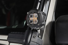 Load image into Gallery viewer, Rugged Ridge Round LED Light 3.5in Combo High/Low Beam - Installation View