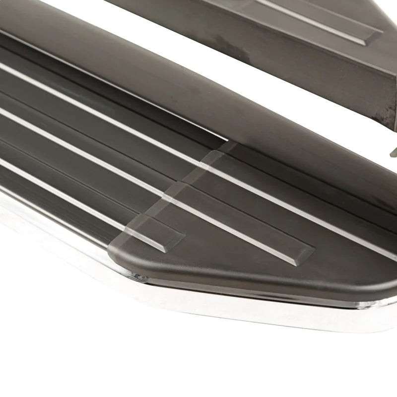 Rugged Ridge Running Board Black 11-18 Jeep Grand Cherokee WK - Detail View