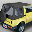 Load image into Gallery viewer, Rugged Ridge S-Top Black Denim Clear Windows Samurai