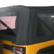 Load image into Gallery viewer, Rugged Ridge Sailcloth Soft Top Black Diamond 10-18 2-Door JK - Installation View