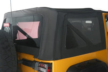 Load image into Gallery viewer, Rugged Ridge Sailcloth Soft Top Black Diamond 10-18 2-Door JK - Installation View