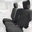 Load image into Gallery viewer, Rugged Ridge Seat Cover Kit Black 11-18 Jeep Wrangler JK 2dr - Detail View