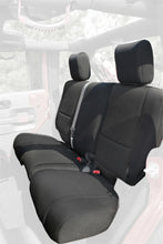 Load image into Gallery viewer, Rugged Ridge Seat Cover Kit Black 11-18 Jeep Wrangler JK 2dr - Detail View
