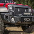 Load image into Gallery viewer, Rugged Ridge Spartacus Front Bumper Black 07-18 Jeep Wrangler - Additional View 6