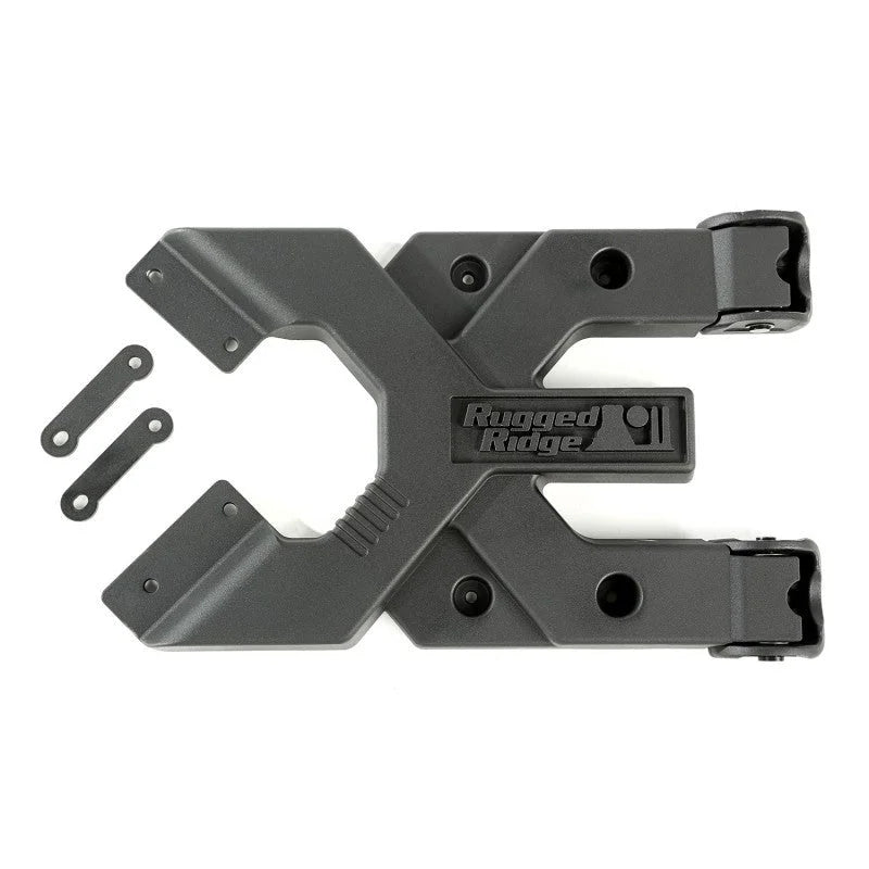 Rugged Ridge Spartacus HD Tire Carrier Hinge Casting 07-18 Jeep Wrangler JK - Main Product View