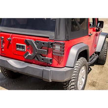 Load image into Gallery viewer, Rugged Ridge Spartacus HD Tire Carrier Hinge Casting 07-18 Jeep Wrangler JK - Back View