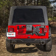 Load image into Gallery viewer, Rugged Ridge Spartacus HD Tire Carrier Hinge Casting 97-06 TJ - Installation View
