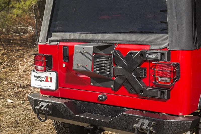 Rugged Ridge Spartacus HD Tire Carrier Hinge Casting 97-06 TJ - Additional View 5