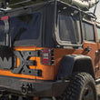 Load image into Gallery viewer, Rugged Ridge Spartacus HD Tire Carrier Kit 07-18 Jeep Wrangler - Side View
