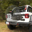 Load image into Gallery viewer, Rugged Ridge Spartacus HD Tire Carrier Kit 18-20 Jeep Wrangler JL - Back View