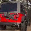 Load image into Gallery viewer, Rugged Ridge Spartacus HD Tire Carrier Whl Mount 87-06 YJ/TJ - Side View