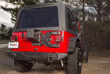 Load image into Gallery viewer, Rugged Ridge Spartacus HD Tire Carrier Whl Mount 87-06 YJ/TJ - Side View