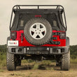 Load image into Gallery viewer, Rugged Ridge Spartacus Rear Bumper Black 07-18 Jeep Wrangler - Side View
