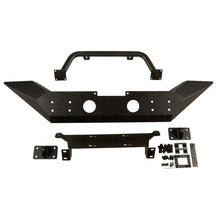 Load image into Gallery viewer, Rugged Ridge Spartan Front Bumper HCE W/Overrider 07-18 Jeep Wrangler JK - Main Product View