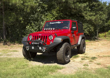 Load image into Gallery viewer, Rugged Ridge Spartan Front Bumper HCE W/Overrider 07-18 Jeep Wrangler JK - Side View