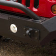 Load image into Gallery viewer, Rugged Ridge Spartan Front Bumper HCE W/Overrider 07-18 Jeep Wrangler JK - Installation View