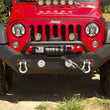 Load image into Gallery viewer, Rugged Ridge Spartan Front Bumper HCE W/Overrider 07-18 Jeep Wrangler JK - Additional View 6