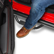 Load image into Gallery viewer, Rugged Ridge Spartan Nerf Bar Black 2020 Jeep Gladiator JT - Back View