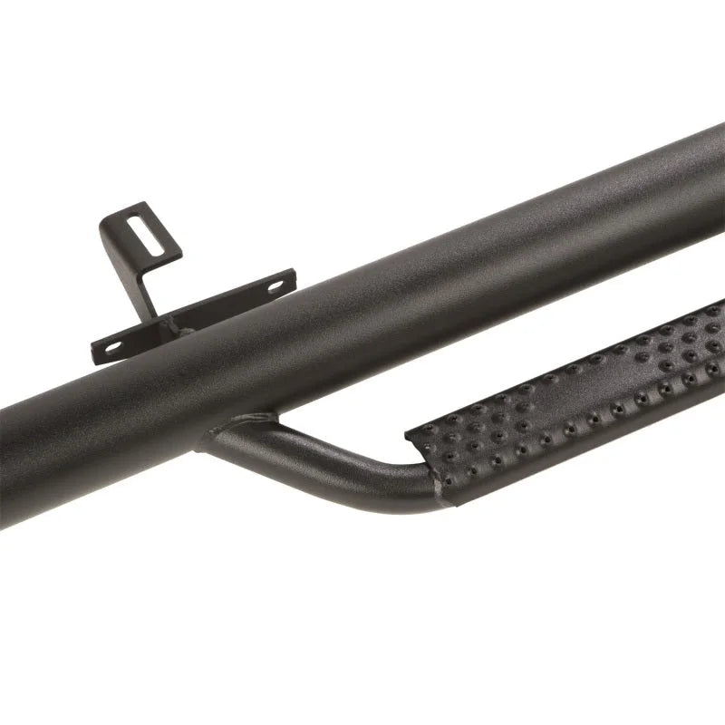Rugged Ridge Spartan Nerf Bar Textured Black 07-18 Jeep Wrangler JKU 4 Door - Side View