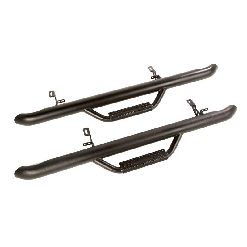 Rugged Ridge Spartan Nerf Bar Textured Black 12-18 JK 2-Door - Main Product View