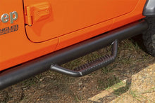 Load image into Gallery viewer, Rugged Ridge Spartan Nerf Bar Textured Black 18-20 Jeep Wrangler JL 2 Door - Side View